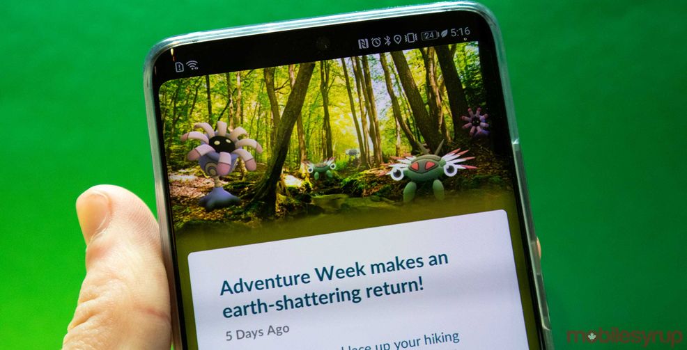 Pokémon Go’s Adventure Week for 2019 is here!
