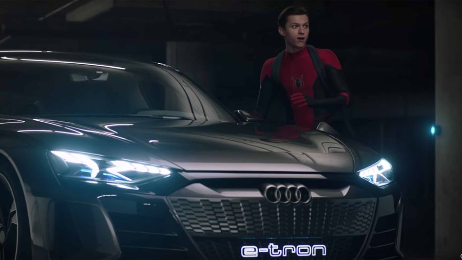 Tom Holland Audi e-tron