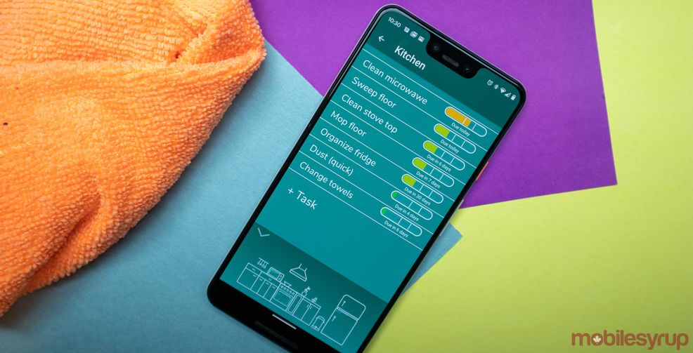 Tody is a cleaning app that doesn’t let you slack off [App of the Week]