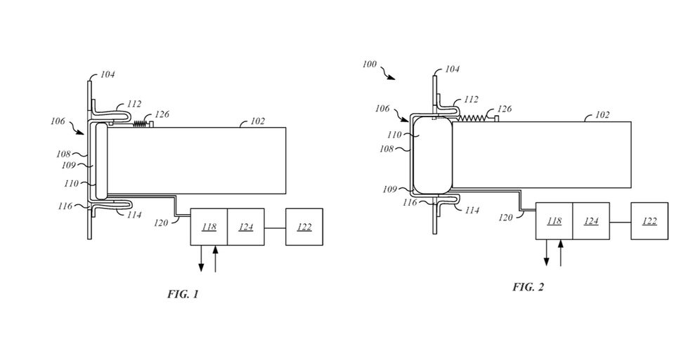 Apple car patent shows retractable bumper design