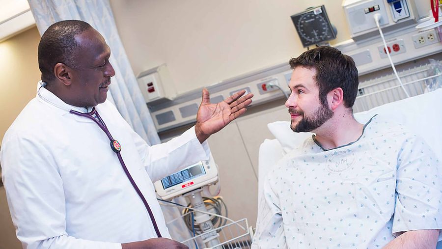doctor and patient
