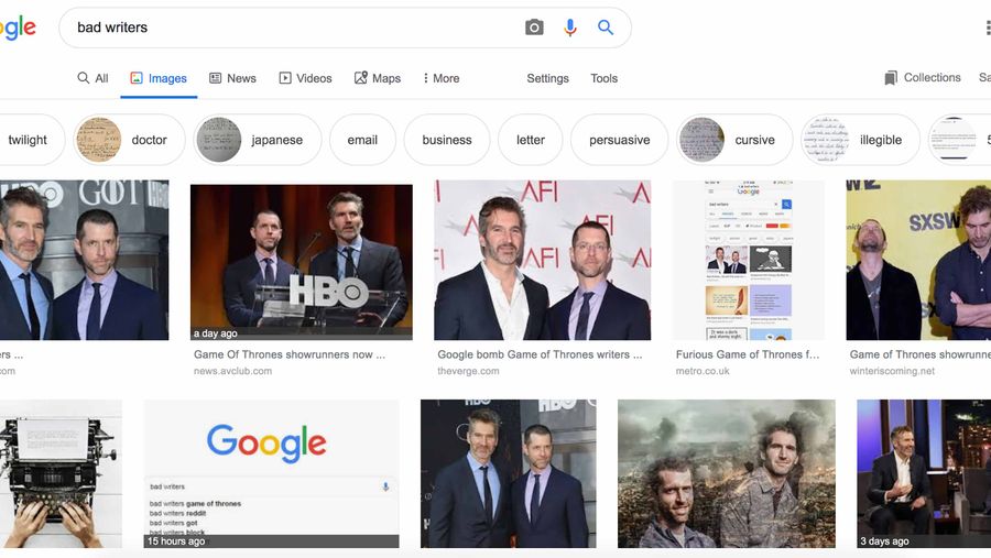 Game of Thrones bad writers