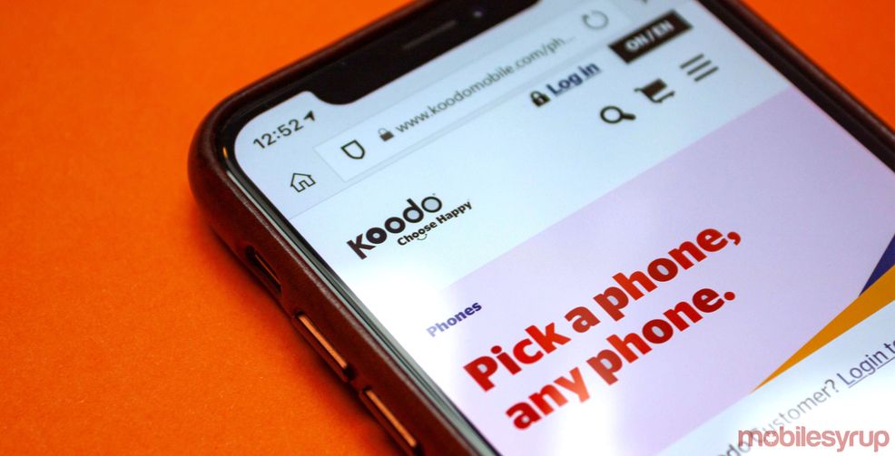 New Koodo plans range up to 10GB for $75