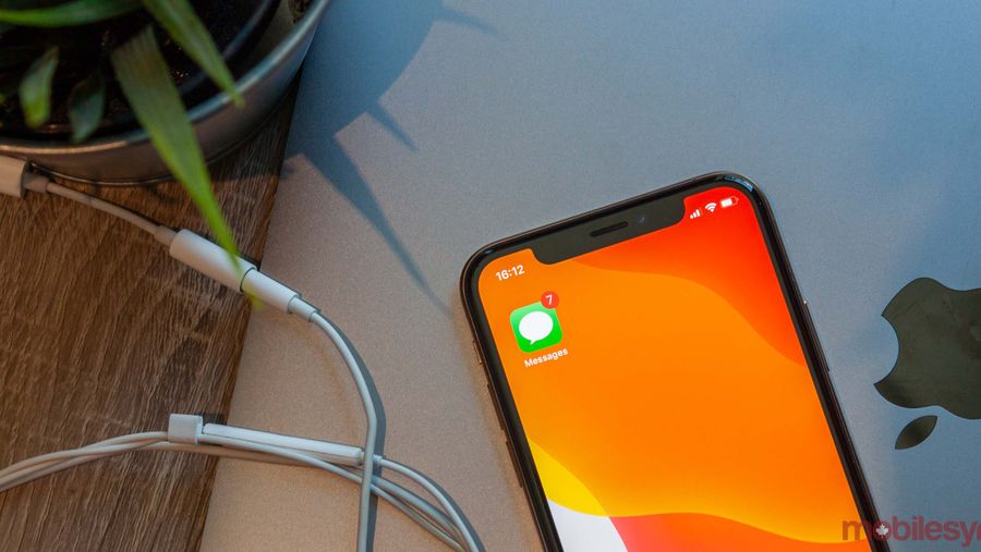 iMessage on iOS