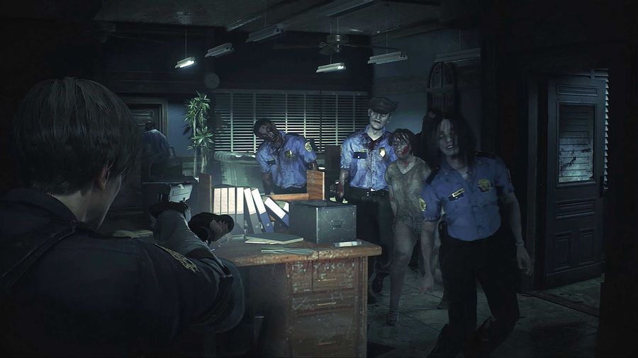 Resident Evil 2 remake Leon