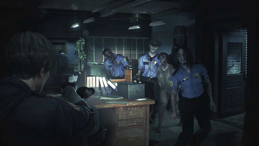 Resident Evil 2 remake Leon