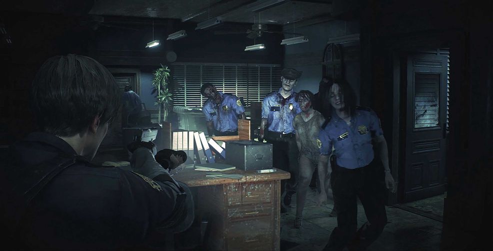 Resident Evil 2 remake Leon