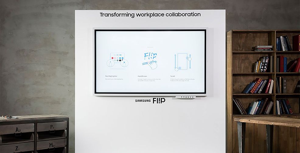 Samsung introduces its new 2019 ‘Samsung Flip’ digital whiteboard