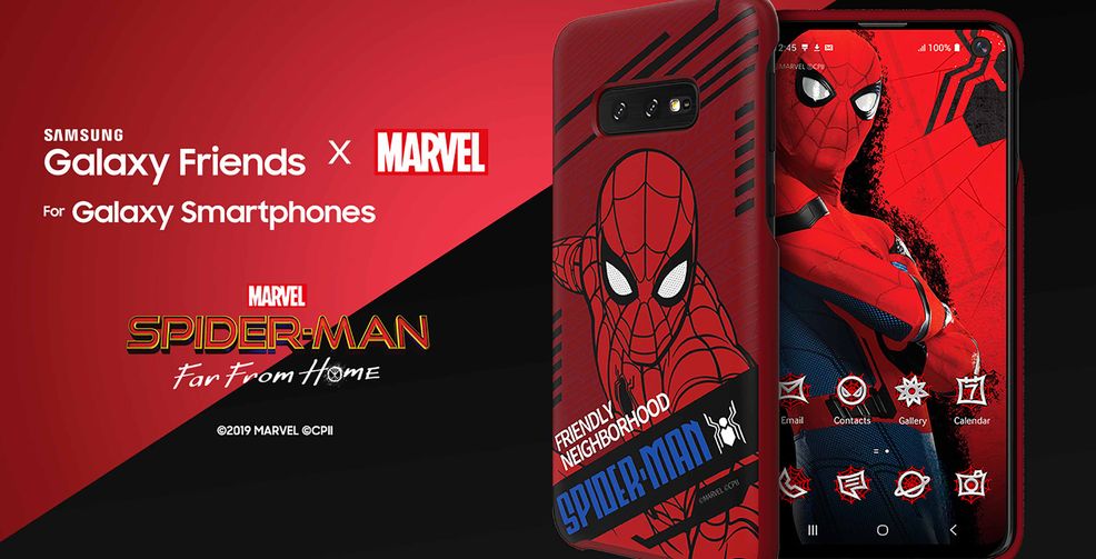 Spider-Man: Far From Home Samsung cases