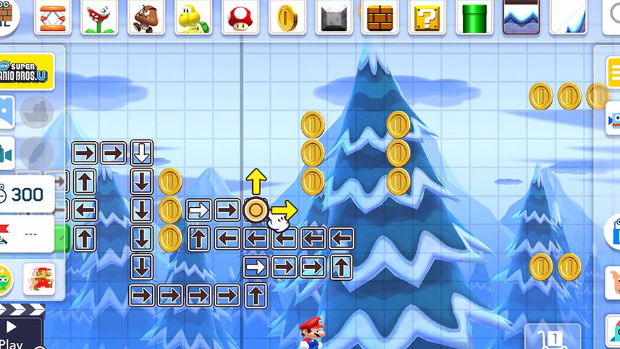 Super Mario Maker 2 creation tools