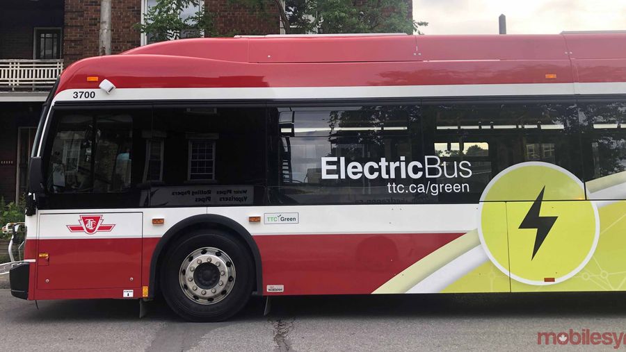 TTC electric bus