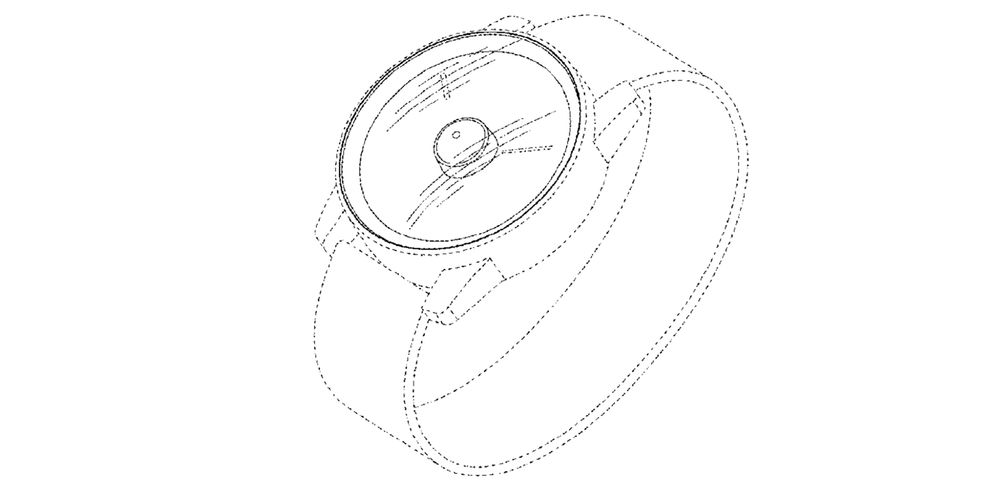 Google patent shows off smartwatch with a hole-punch camera