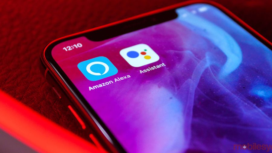 Amazon Alexa and Google Assistant apps