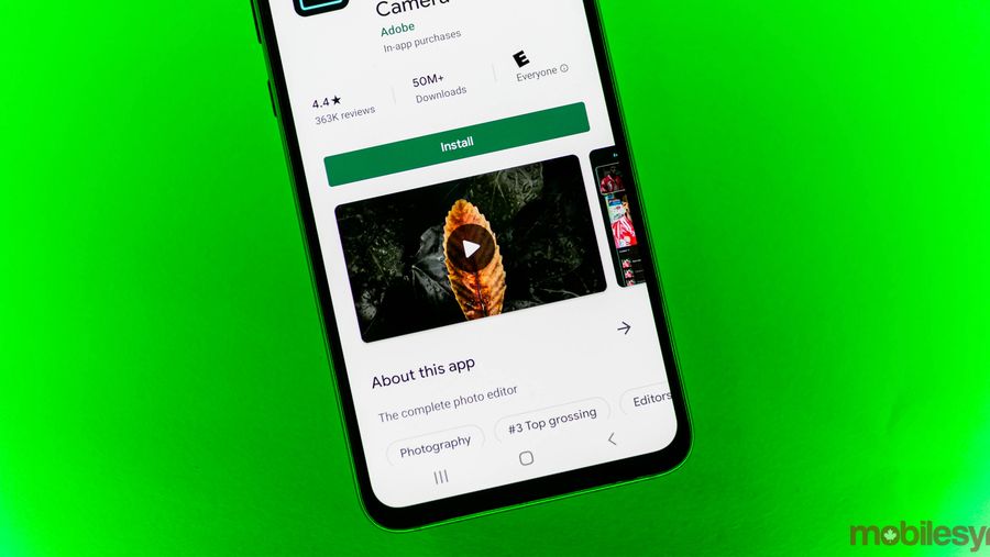 Google Play Store video