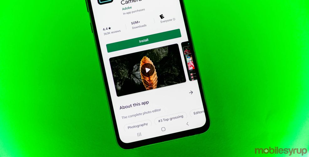 Google Play Store video