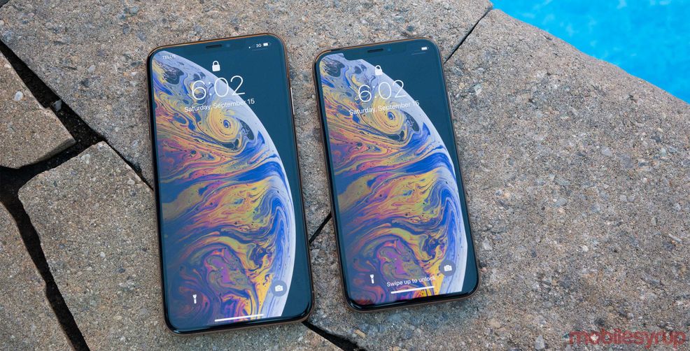 iPhone XS and XS Max