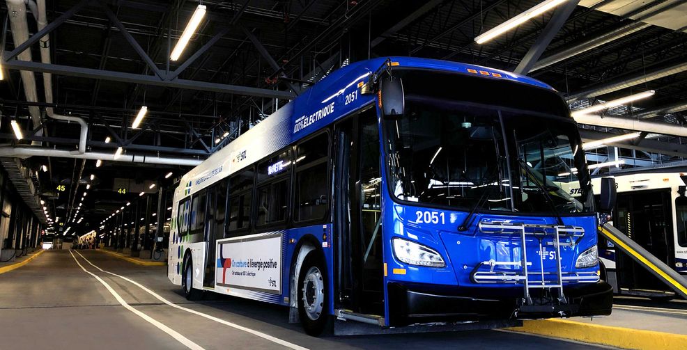 Quebec’s first all-electric city transit bus with a 250 km range launches in Laval