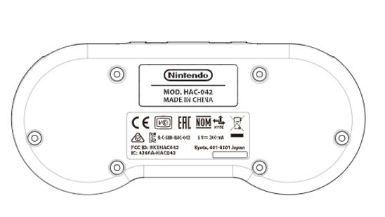 Switch SNES controller