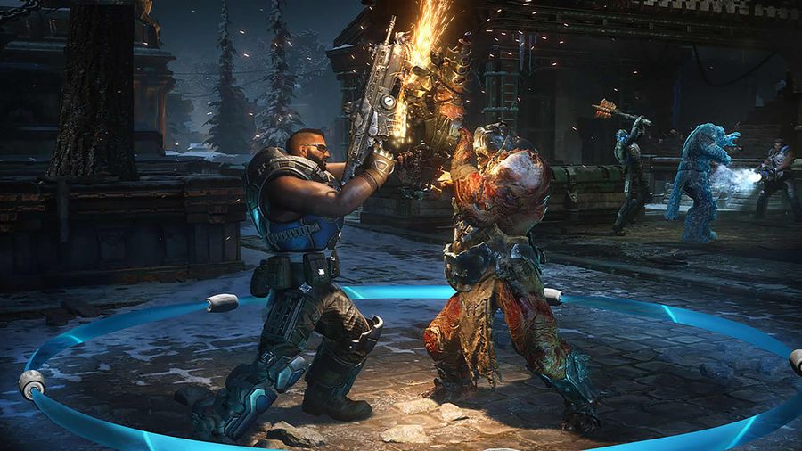 Gears 5 chainsaw duel
