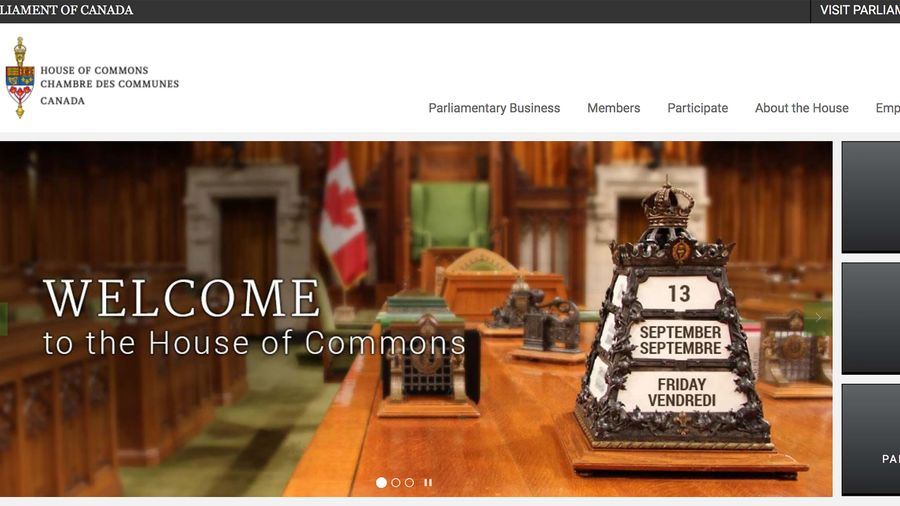 House of Commons website