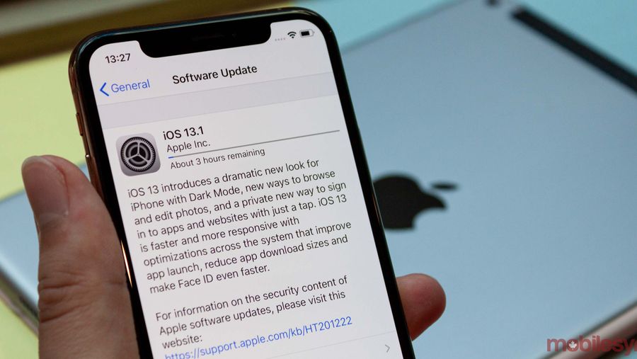 iOS 13.1 update