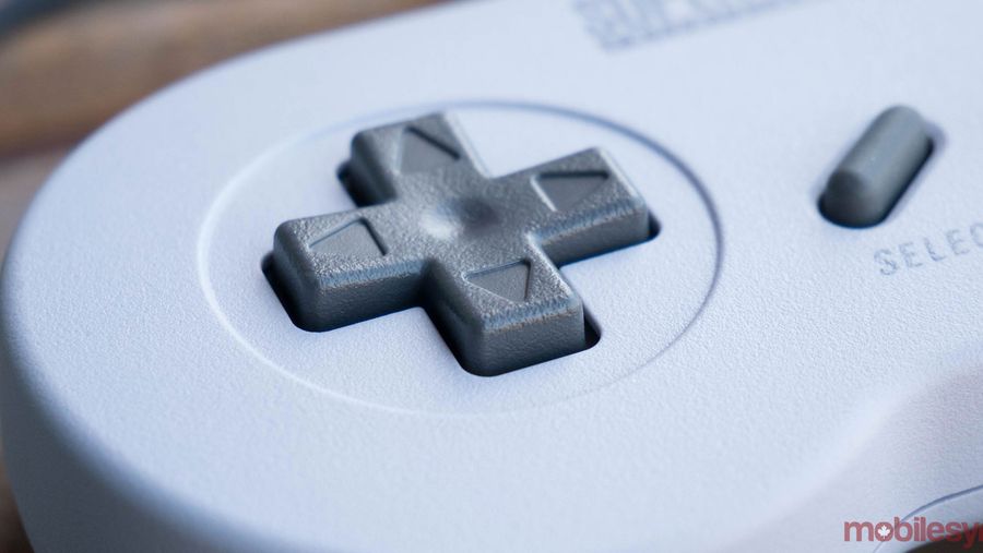 SNES classic controller close-up