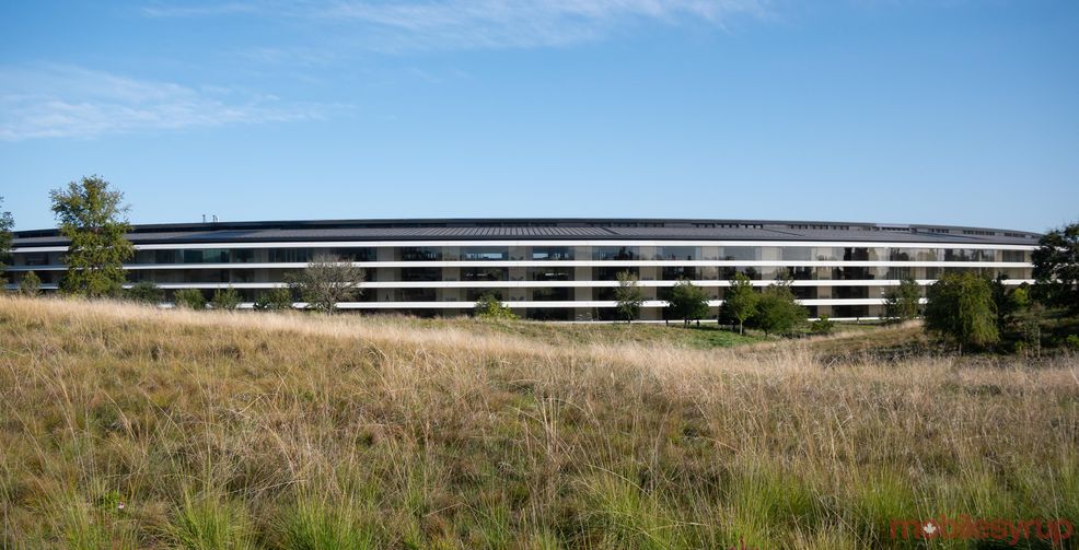 Apple space ship campus