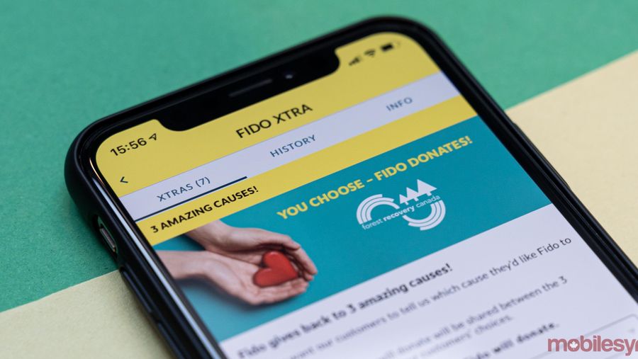 Fido Xtra on iOS