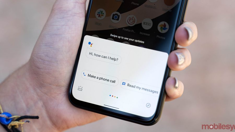 Google Assistant on Pixel 4