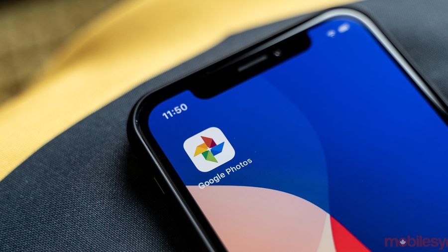 Google Phots on iOS