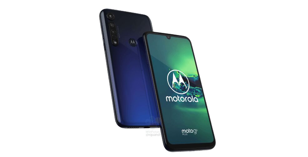 Renders of rumoured Moto G8 Plus surface online