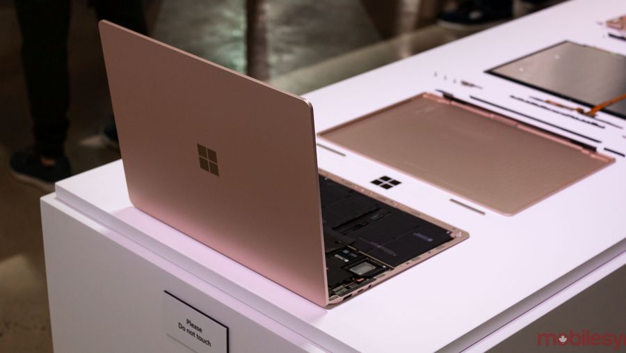 Surface Laptop 3 parts