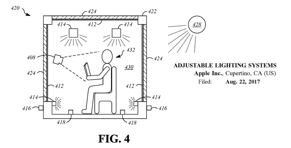 Apple patent describes TrueTone-like system for indoor smart lights