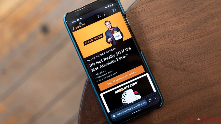Freedom Mobile Black Friday