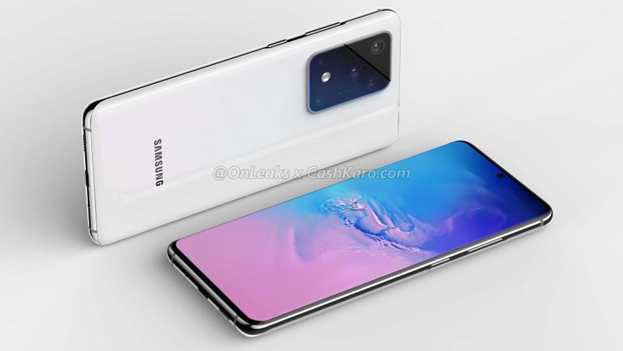 Galaxy S11+ render