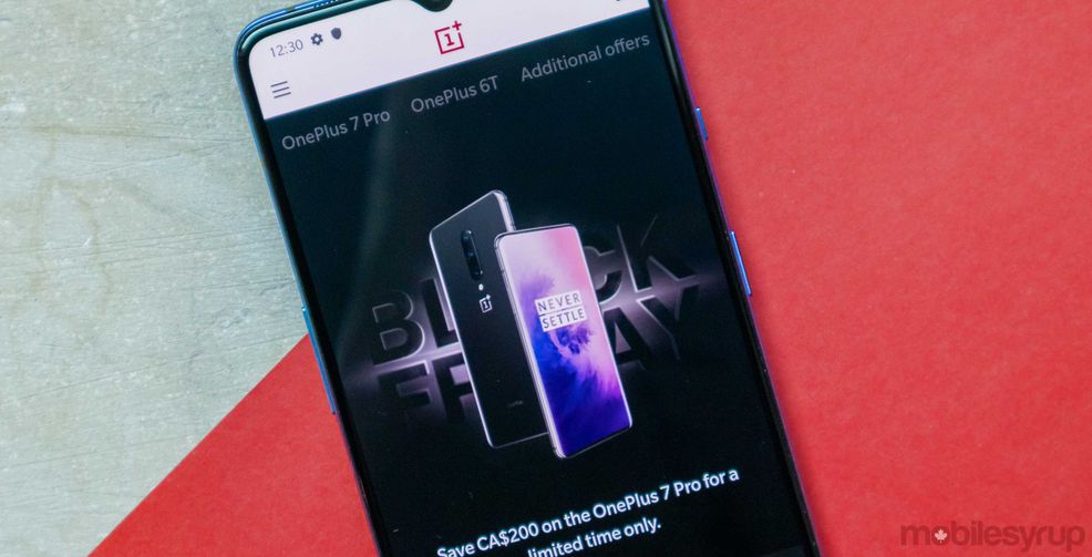 OnePlus slashing $200 off 7 Pro and the 6T for Back Friday