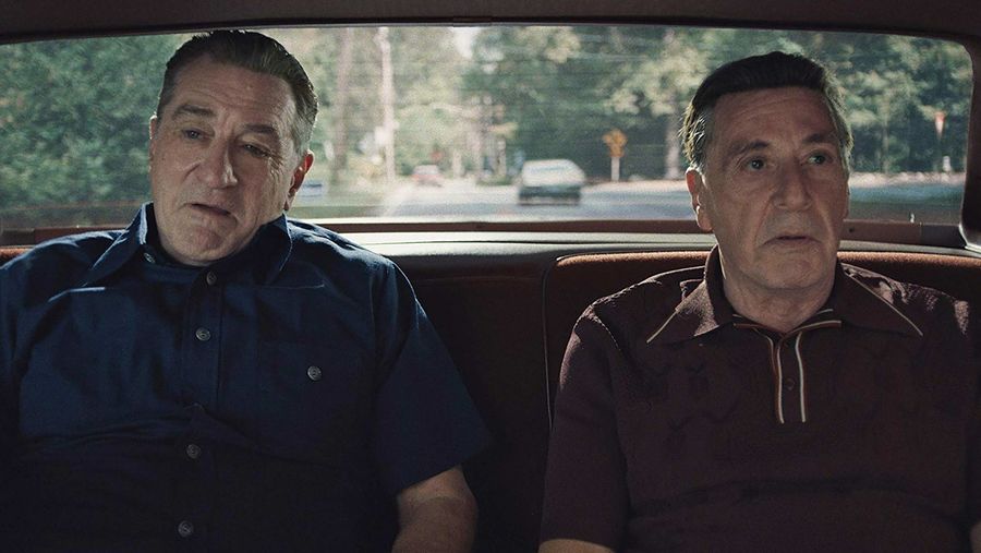 The Irishman Robert DeNiro and Al Pacino