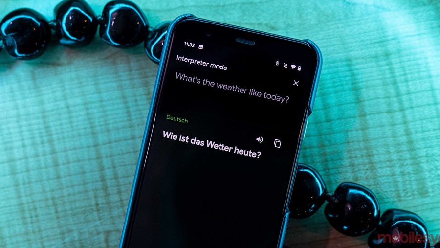 Google Assistant Interpreter mode