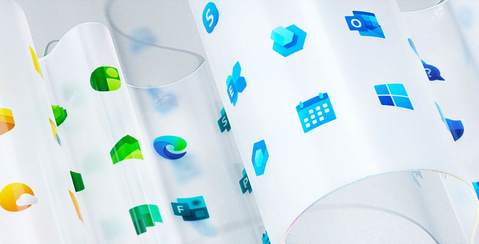 New Microsoft Windows icons