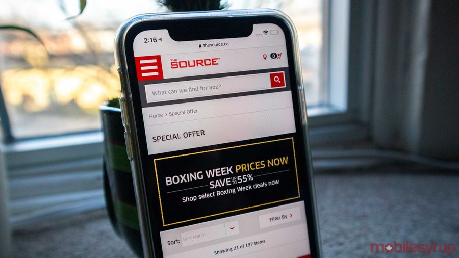 The Source Boxing Week