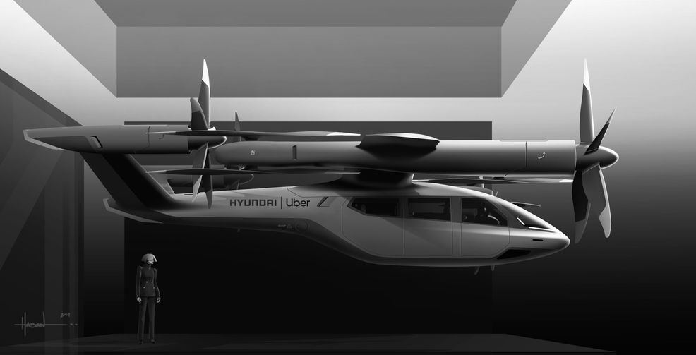 Hyundai and Uber are collaborating to create an electric air taxi service