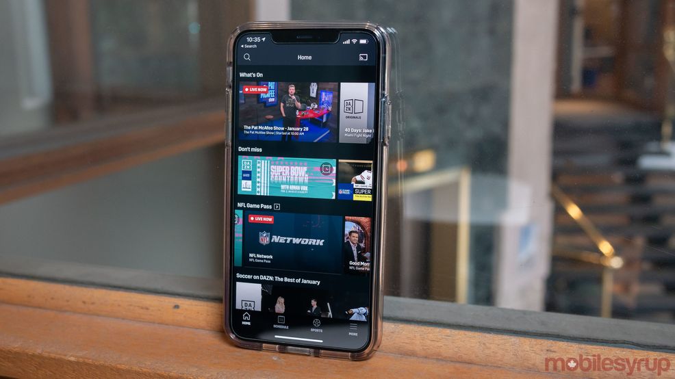 dazn canada