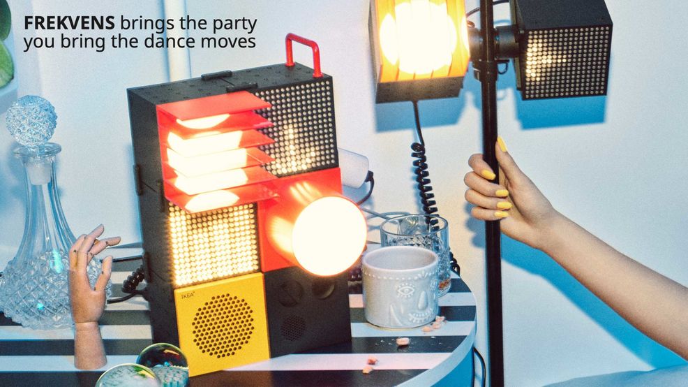 Ikea collaborates with Teenage Engineering on speakers and lights