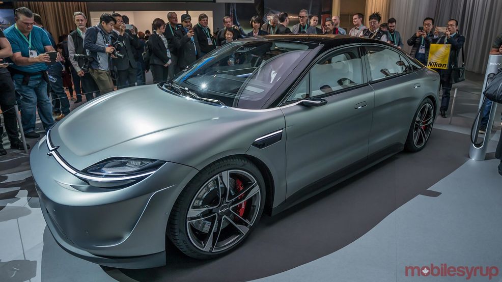 Why Sony built its own car and showed it off at CES 2020