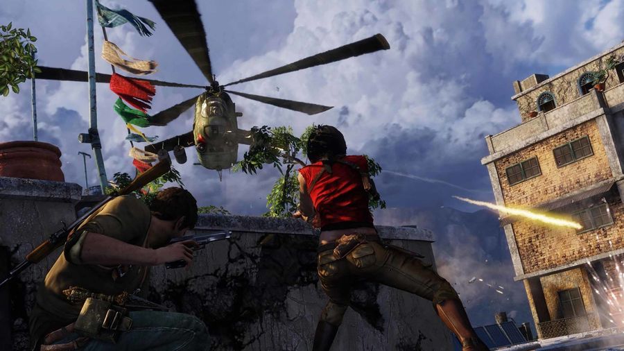 Uncharted 2: Among Thieves Nate and Chloe