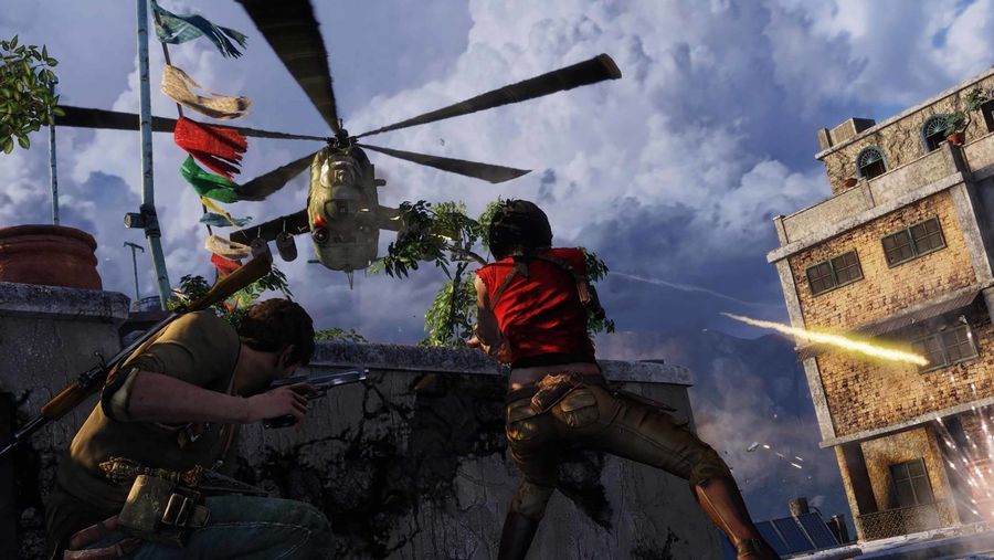 Uncharted 2: Among Thieves Nate and Chloe
