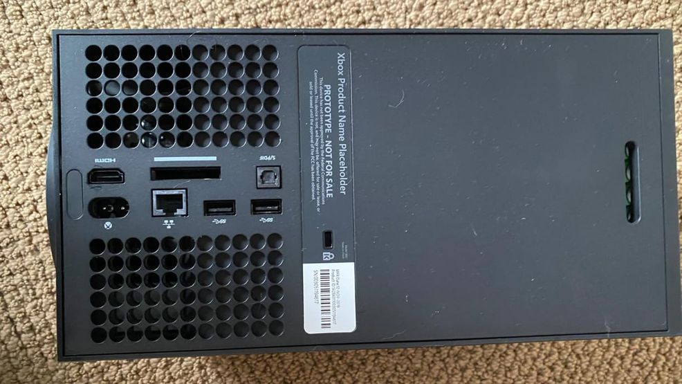 Leaked images of Xbox Series X’s rear ports reveal nothing we didnt already know