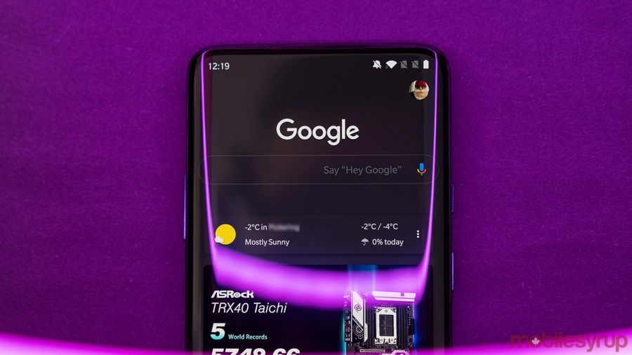 Google app dark mode