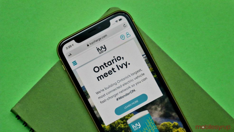 Government investing in 160 Ivy-branded EV charging stations across Ontario