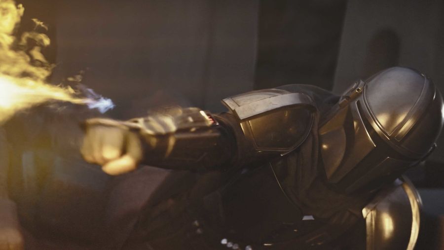 The Mandalorian flamethrower